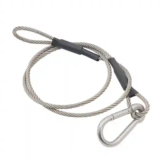 Stainless steel 3mm x 75cm Wire Cable Safety Rope