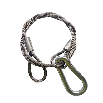 Stainless steel 3mm * 75cm Wire Cable Safety Rope