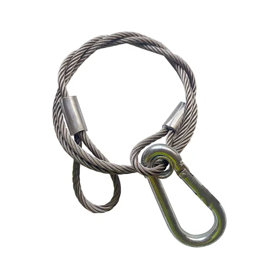 Stainless steel 3mm x 75cm Wire Cable Safety Rope